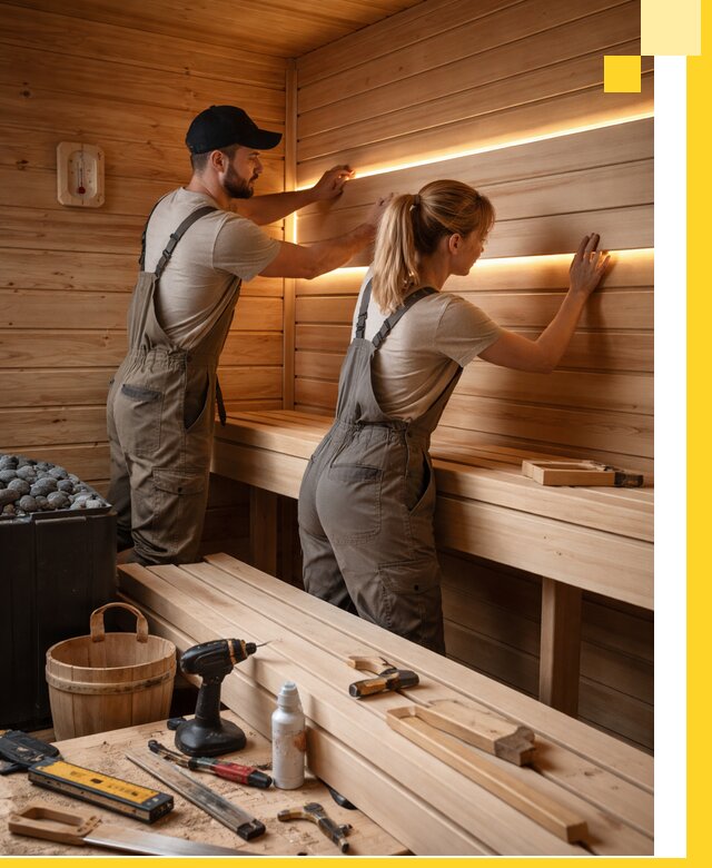 Дизайн саун и бань под ключ с индивидуальным проектом в Слободской