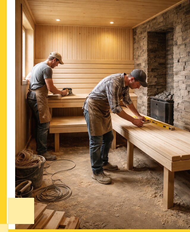 Отделка бани в Слободской: внутренняя отделка от 3092 р. | ЭриданСлб