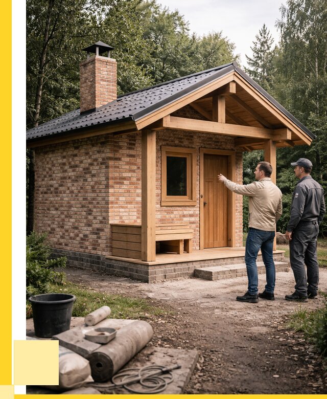 Кирпичные бани и печи в Слободской от 360675 р. | ЭриданСлб