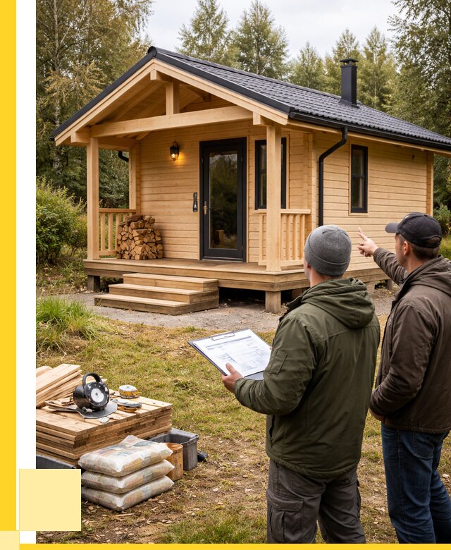 Каркасные бани под ключ в Слободской от 309150 р. | ЭриданСлб