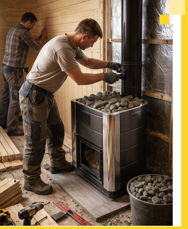 Проектирование и строительство парилок для бани в Слободской под ключ