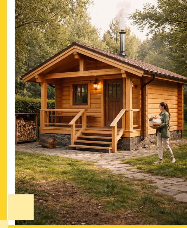 Купить баню под ключ в Слободской от 669825 р. | ЭриданСлб