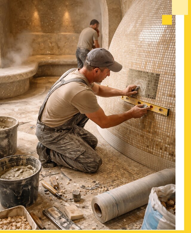 Хамам под ключ в Слободской: проектирование, строительство, отделка