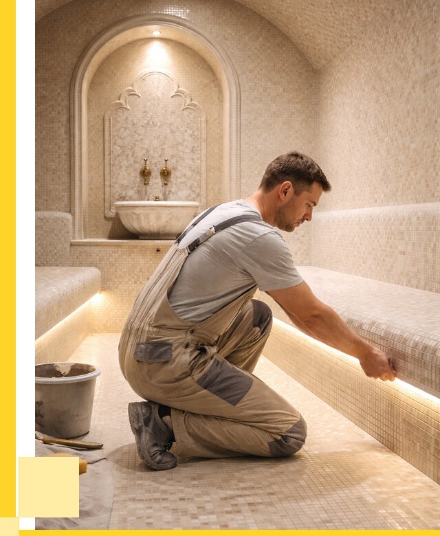 Отделка хамамов под ключ в Слободской от 5668 р. | ЭриданСлб