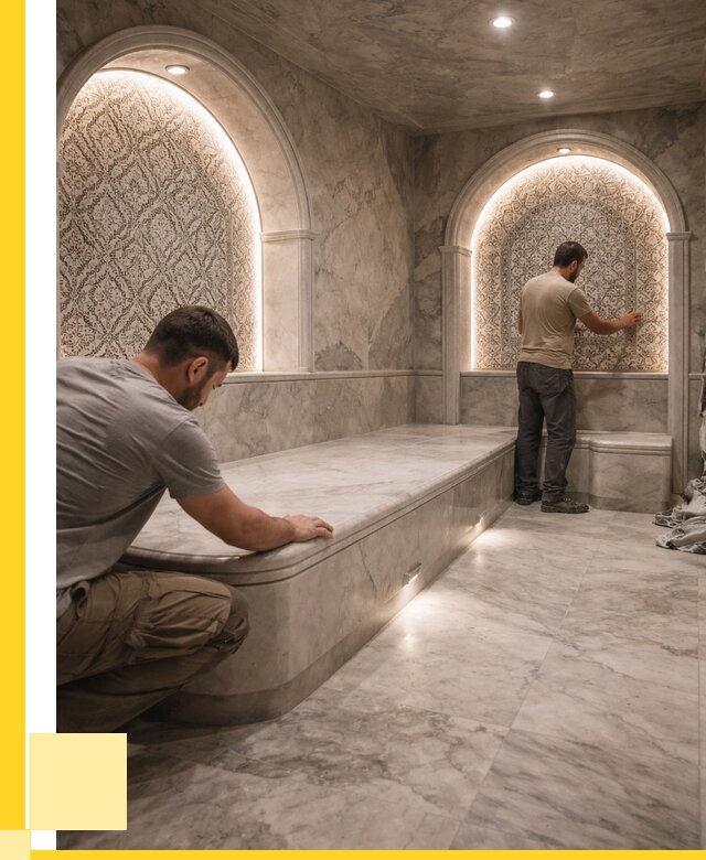 Турецкие бани под ключ в Слободской от 257625 р. | ЭриданСлб