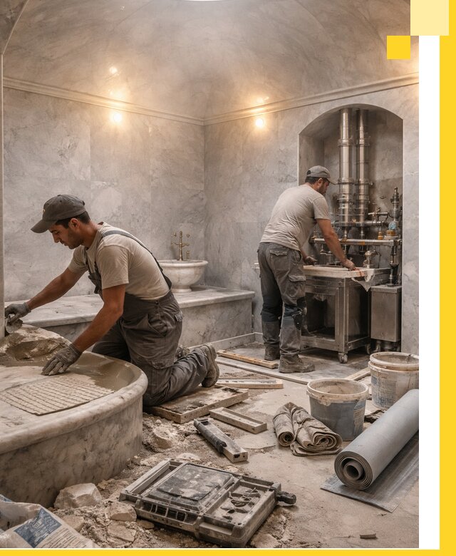 Строительство турецких бань хаммам под ключ в Слободской