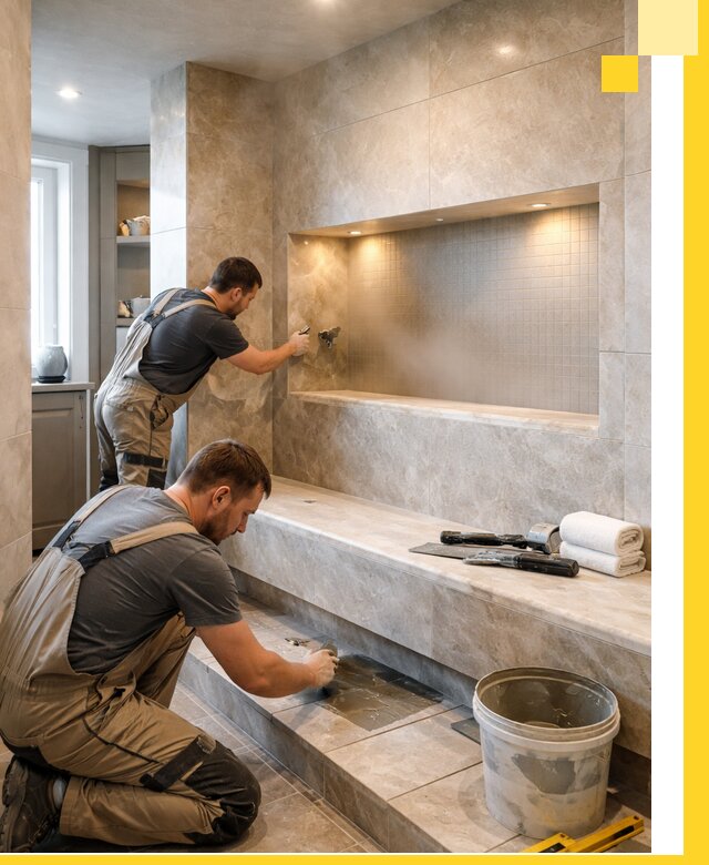 Профессиональное строительство хамама в квартире в Слободской