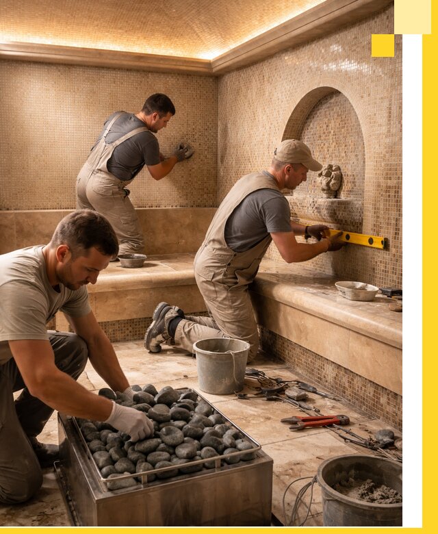 Проектирование и строительство хамама и сауны в Слободской