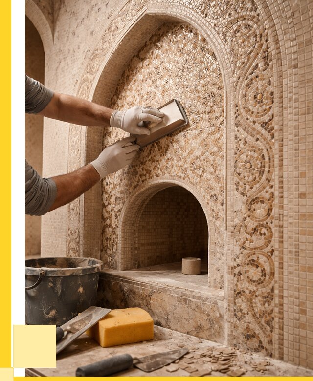 Мозаика для хамама в Слободской под ключ от 5153 р. | ЭриданСлб