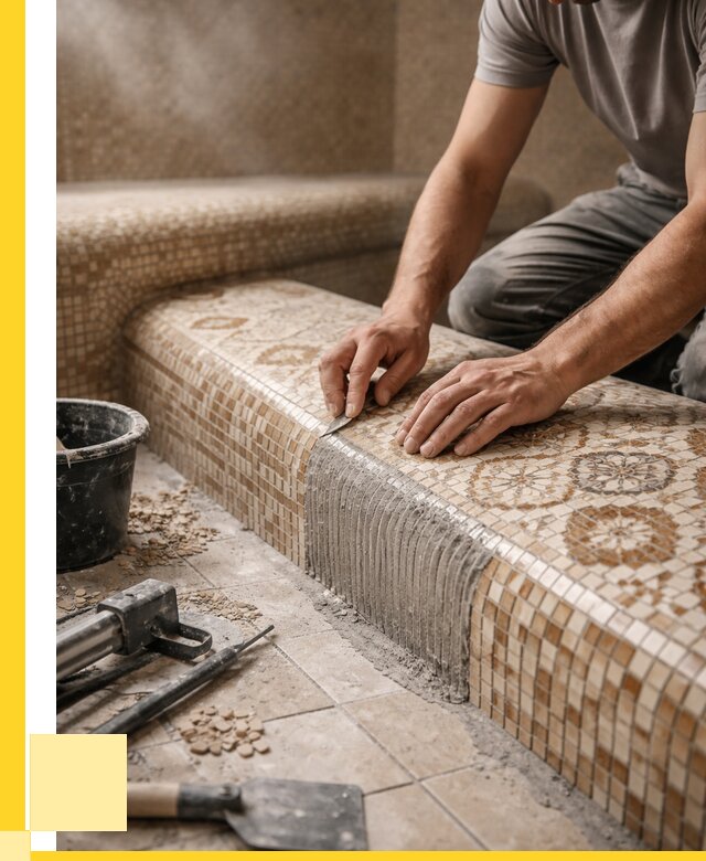 Плитка для хамама под ключ в Слободской от 3607 р. | ЭриданСлб